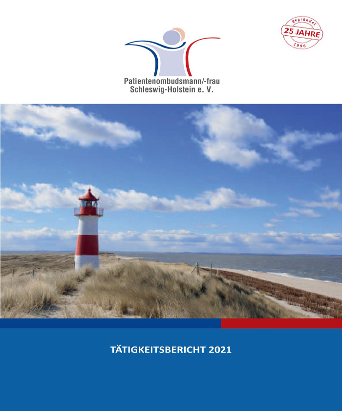 Tätigkeitsbericht 2021 - Patientenombudsmann/-frau Schleswig-Holstein e. V.